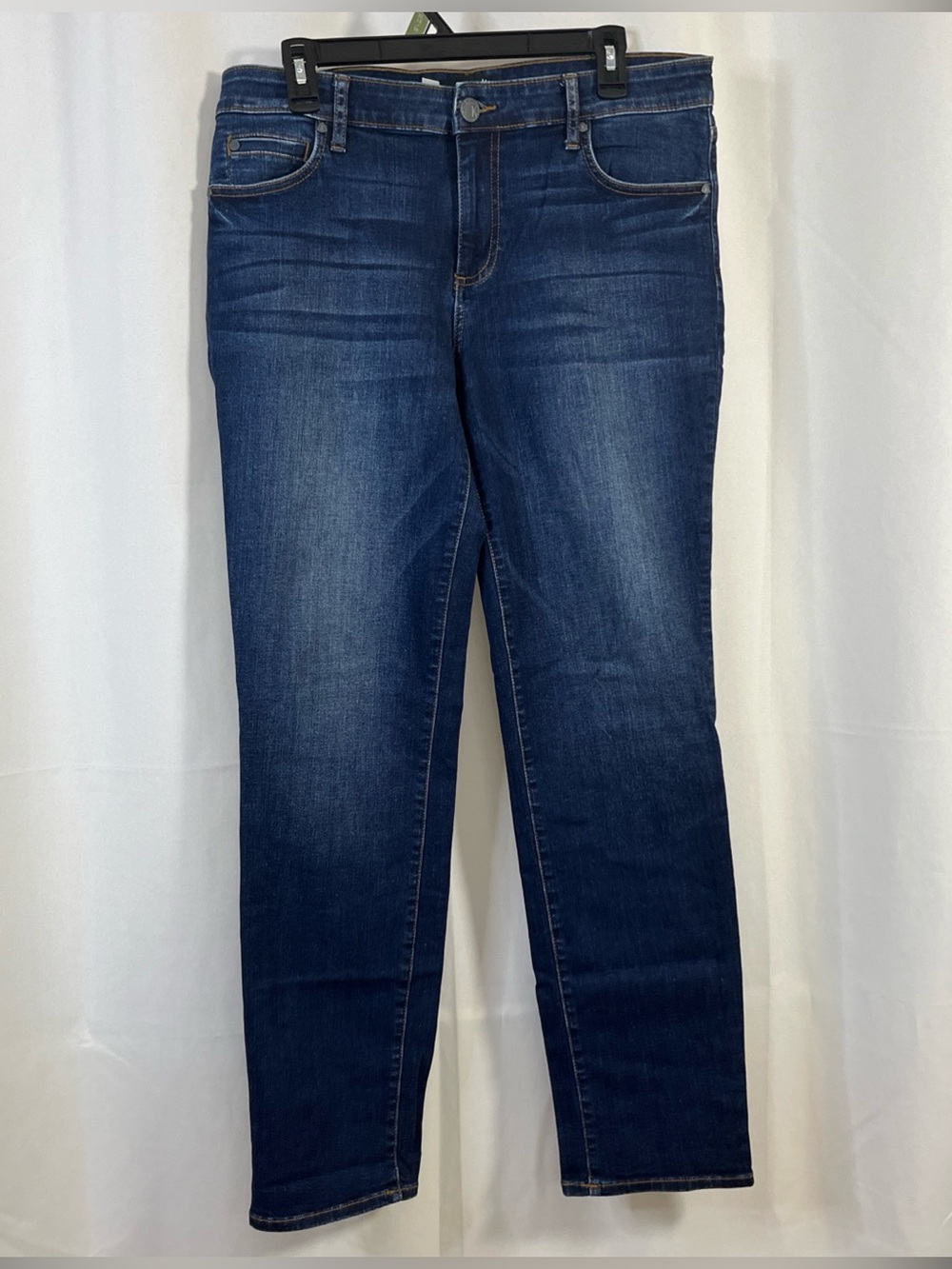 KUT From The Kloth Mia Skinny Fit Jeans Women Sz10 Medium Wash High Rise Stretch